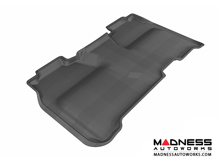 Chevrolet Silverado Crew Cab Floor Mat - Rear - Black by 3D MAXpider (2014-)